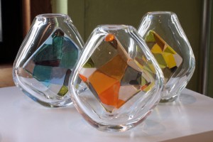 植原 美穂子　モザイク花器（小）　1,470円（税込）