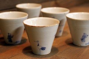 工房あめつち　染付ちょこ　2,625円（税込）