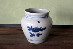 藤塚 光男 花入 草花文 21,000円 藤塚 光男 花入 草花文 21,000円