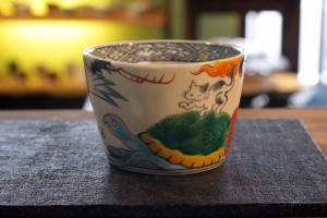 松浦コータロー　猫の冒険 そば猪口　3,465円（税込）